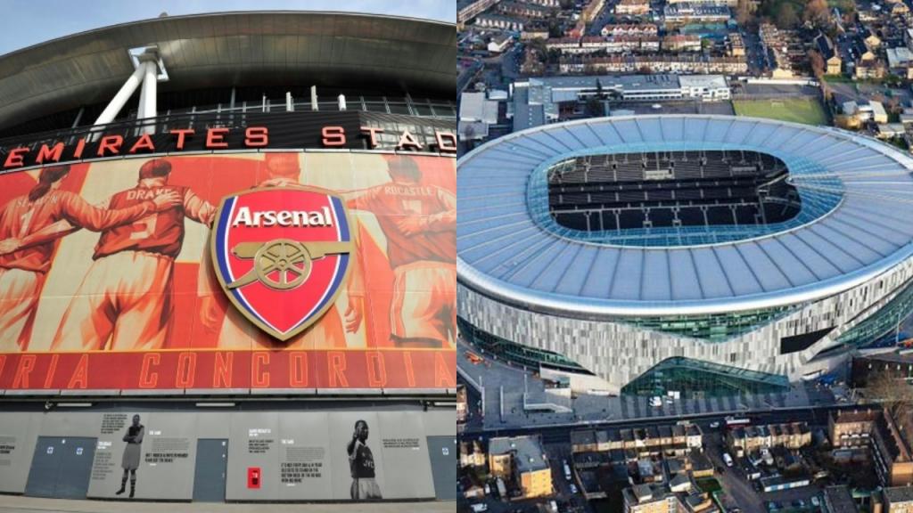 A Comparison Between the Tottenham Hotspur Stadium and the Emirates Stadium